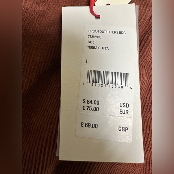 Nwt; BDG Y2K CYBER  LOW RISE CARGO PANTS🤎 - Picture 14 of 14